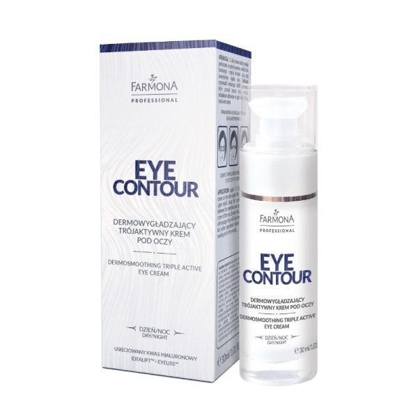 Eye Contour dermowygładzający trójaktywny krem pod oczy 30ml Discount