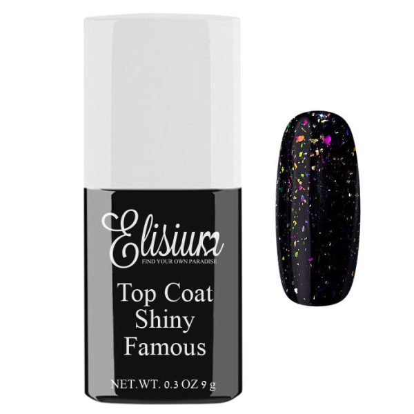 Top Coat Shiny top do lakierów hybrydowych Famous 9g on Sale