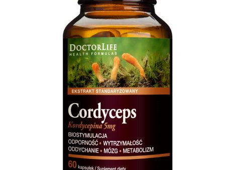 Cordyceps 500mg suplement diety 60 kapsułek Online Sale