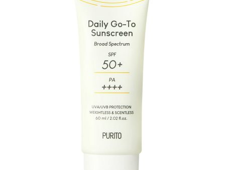 Daily Go-To Sunscreen SPF50+ PA++++ codzienny krem przeciwsłoneczny 60ml Hot on Sale