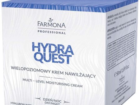 Hydra Quest wielopoziomowy krem nawilżający dzień noc 50ml Cheap