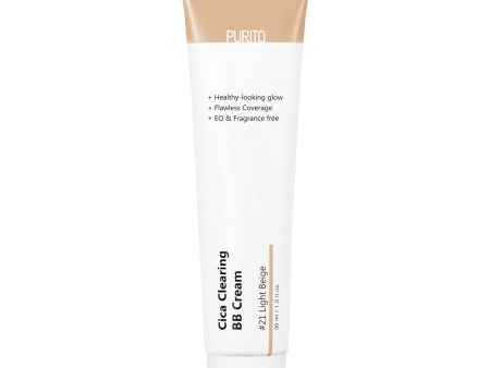 Cica Clearing BB Cream regenerujący krem BB z wąkrotą azjatycką #21 Light Beige 30ml Online Sale