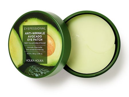 Eyefessional Anti-Wrinkle Avocado Eye Patch hydrożelowe płatki pod oczy z ekstraktem z awokado 60szt For Cheap