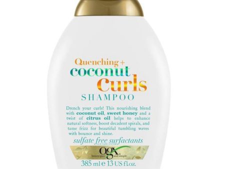 Quenching + Coconut Curls Shampoo szampon do włosów kręconych 385ml Online