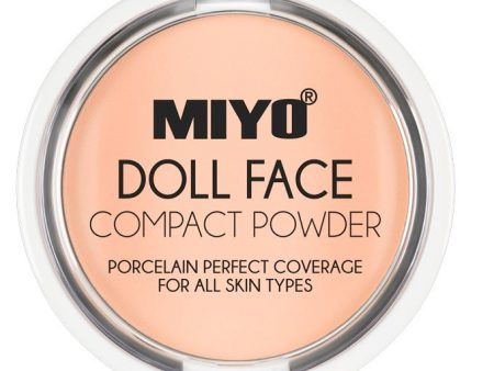 Doll Face Compact Powder puder matujący do twarzy 01 Vanilla 7.5g Online Sale