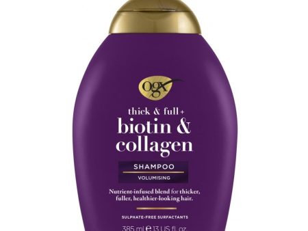 Biotin & Collagen Shampoo szampon do włosów z biotyną i kolagenem 385ml Supply