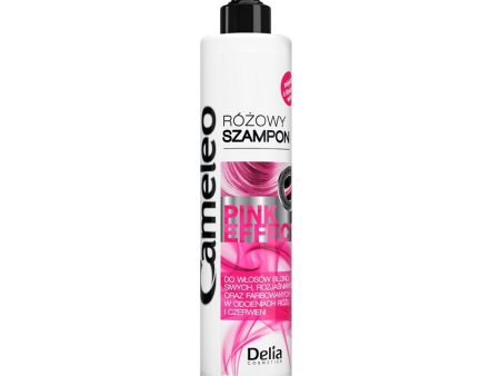 Pink Effect Shampoo pielęgnujący szampon z efektem różowych refleksów 250ml For Discount