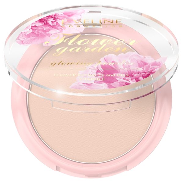 Flower Garden prasowany puder rozświetlający 8g Discount