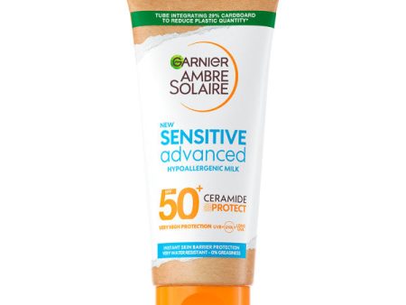 Ambre Solaire Sensitive Advanced hipoalergiczne mleczko ochronne do ciała SPF50+ 175ml on Sale