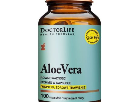 Aloe Vera suplement diety 100 kapsułek For Cheap