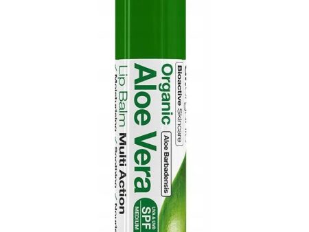 Aloe Vera Lip Balm SPF15 nawilżająco-łagodzący balsam do suchych ust 5.7ml Fashion