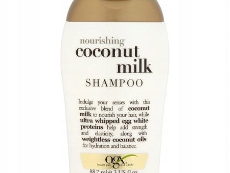 Nourishing + Coconut Milk Shampoo nawilżający szampon z mleczkiem kokosowym 88.7ml For Cheap