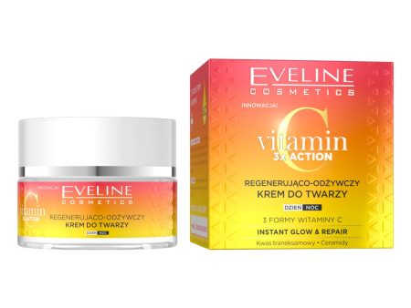 Vitamin C 3x Action regenerująco-odżywczy krem do twarzy 50ml Fashion