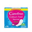 Cotton Feel Normal wkładki higieniczne Aloe 76 sztuk Hot on Sale