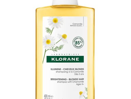 Brightening Shampoo rumiankowy szampon ożywiający kolor do włosów blond 400ml Hot on Sale