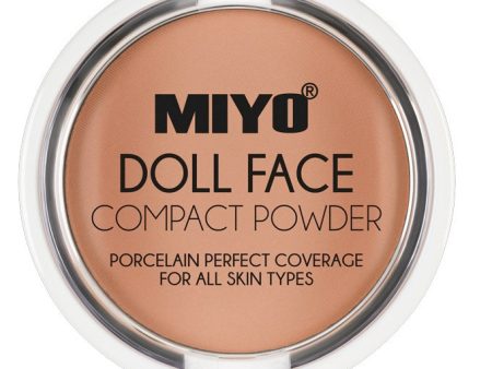 Doll Face Compact Powder puder matujący do twarzy 04 Camel 7.5g Cheap