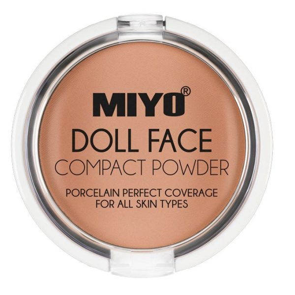 Doll Face Compact Powder puder matujący do twarzy 04 Camel 7.5g Cheap