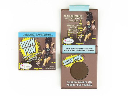 Brow Pow Eyebrow Powder puder do brwi Dark Brown 1,2g Online now