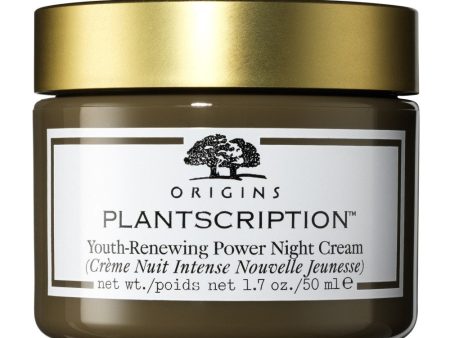 Plantscription™ Youth-Renewing Power Night Cream nawilżający krem liftingujący na noc z ekstraktem z Anogeissus 50ml Discount